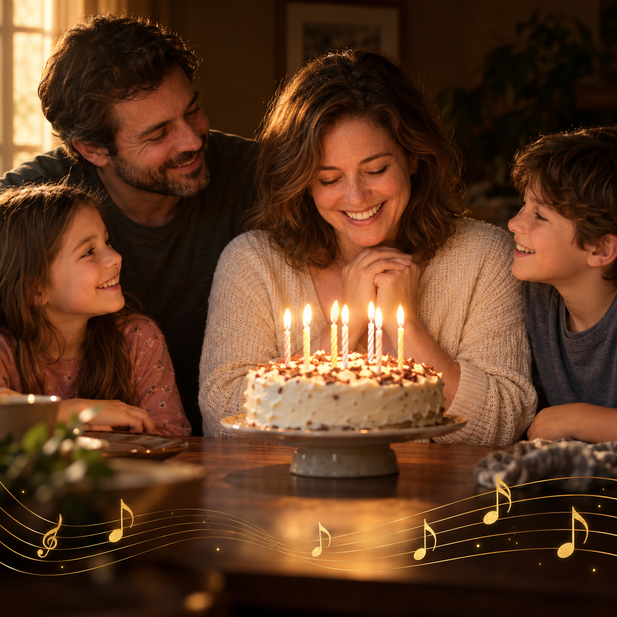 Ilustración de cumpleaños